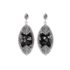 Classic Black Diamond Earrings