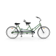 Green Tandem Bike