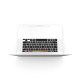 Premium Laptop with Touch Bar Mock-up
